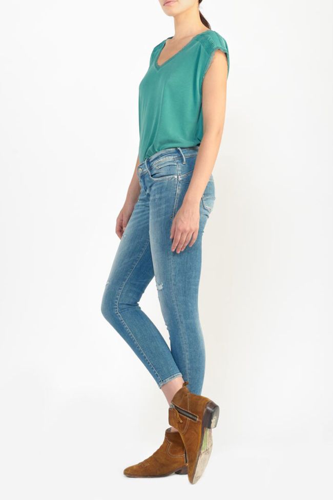 Jeans pulp slim Marsa 7/8th destroy vintage blue N°4