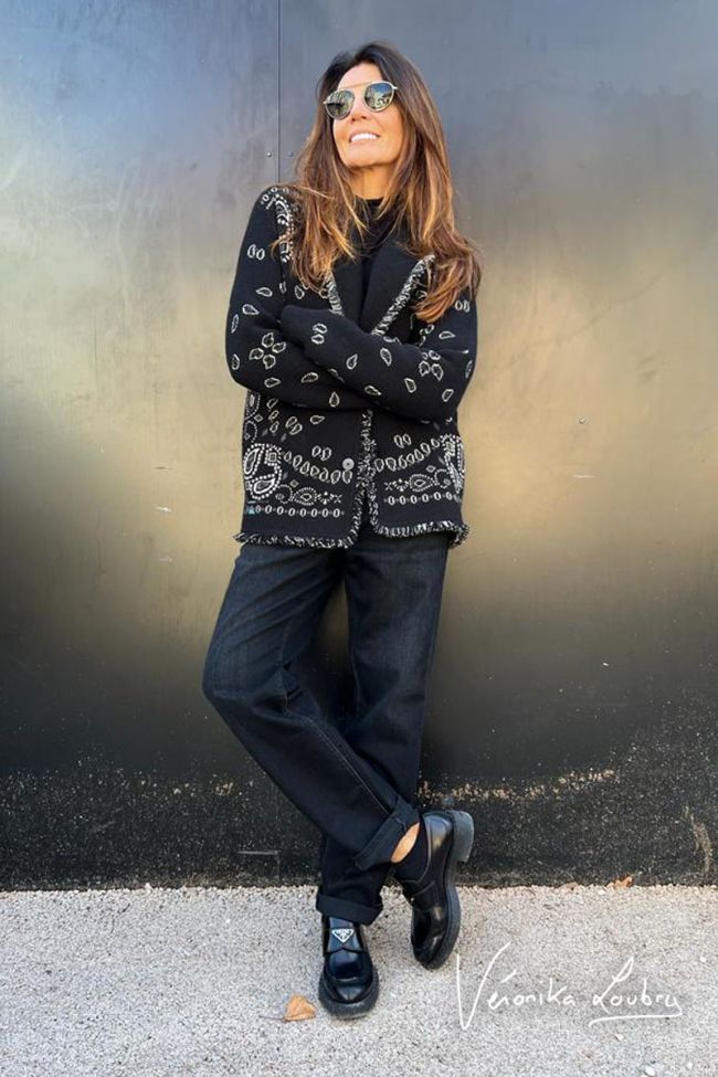 Mary long boyfit by Véronika Loubry jeans black N°1