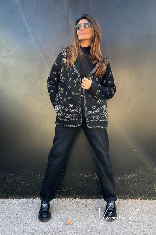 Mary long boyfit by Véronika Loubry jeans black N°1