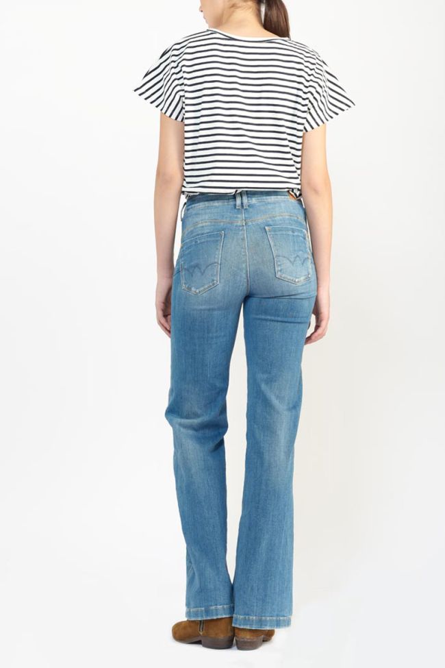 Jeans pulp flare Mina high waist vintage blue N°4