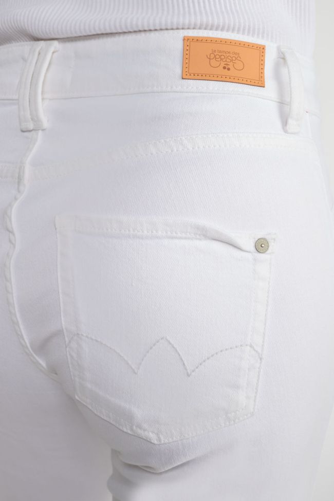 Jeans Pricilia high waist 7/8th white 