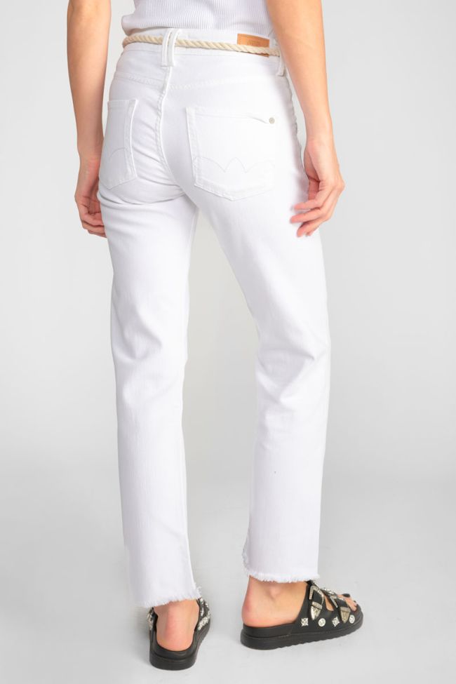 Jeans Pricilia high waist 7/8th white 