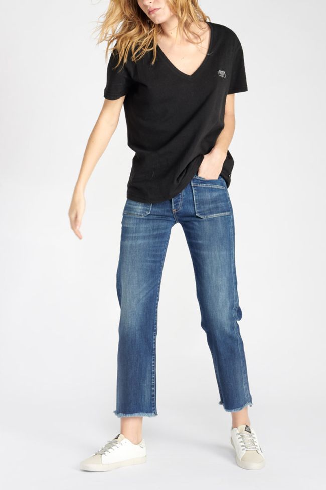 Jeans Pricilia high waist 7/8th blue N°2