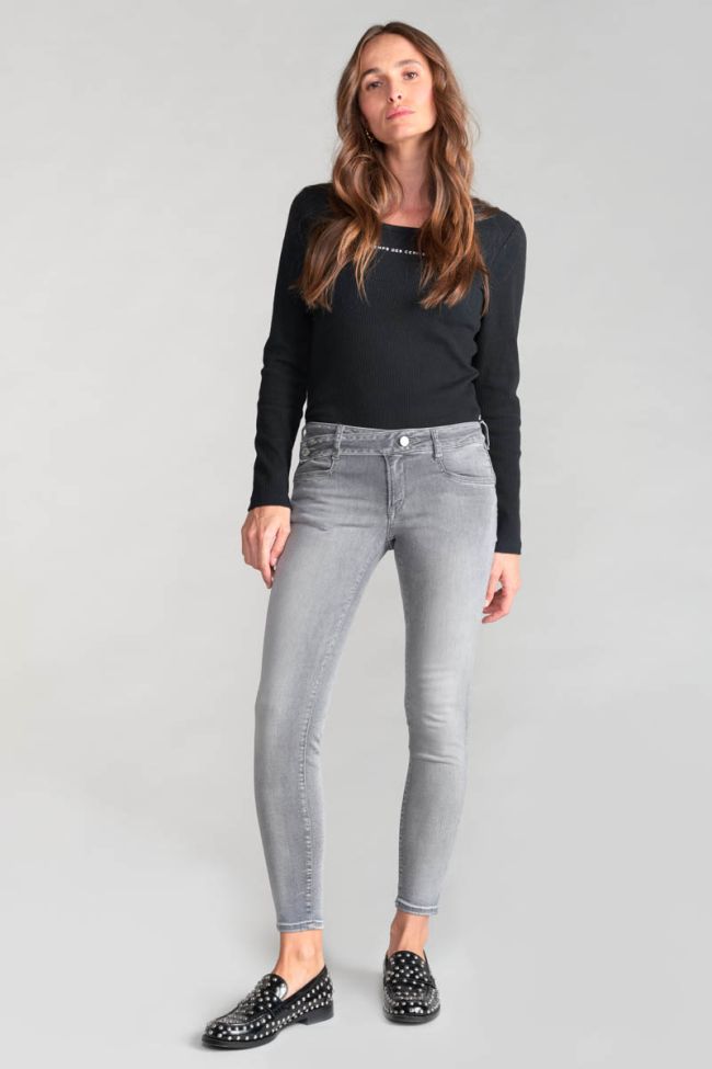 Jeans pulp slim 7/8th grey N°3