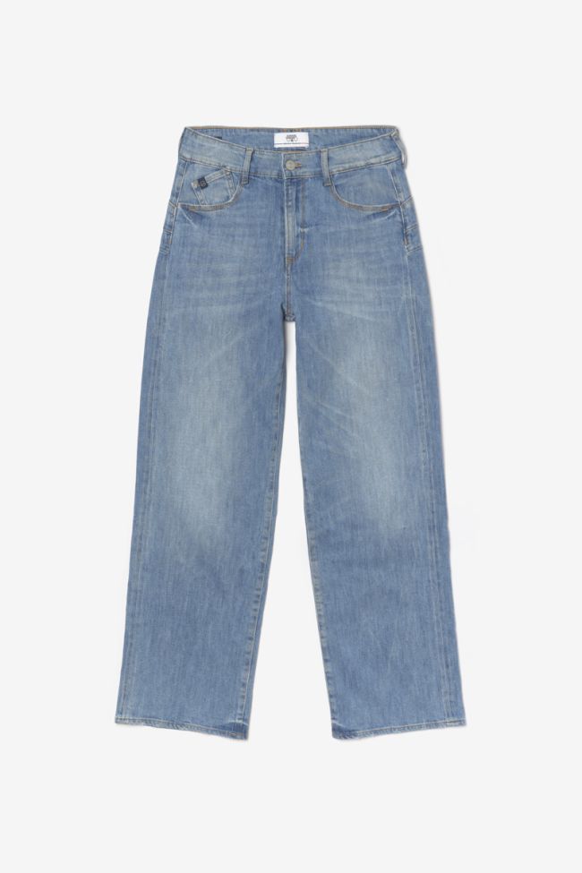 Jeans pulp wide leg high waist 7/8th blue N°4