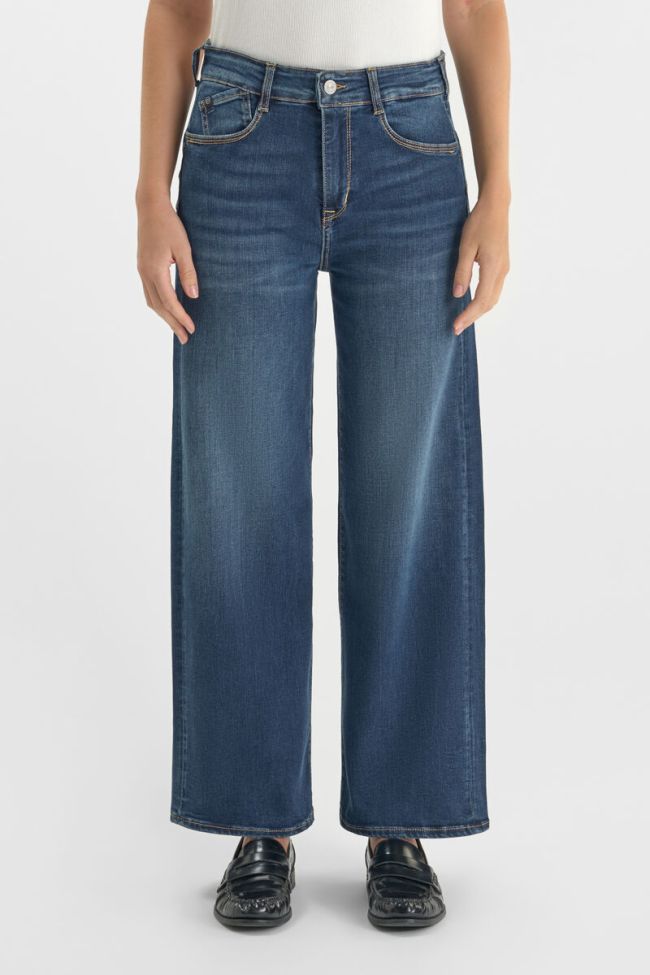 Jeans pulp wide leg high waist 7/8th blue N°2