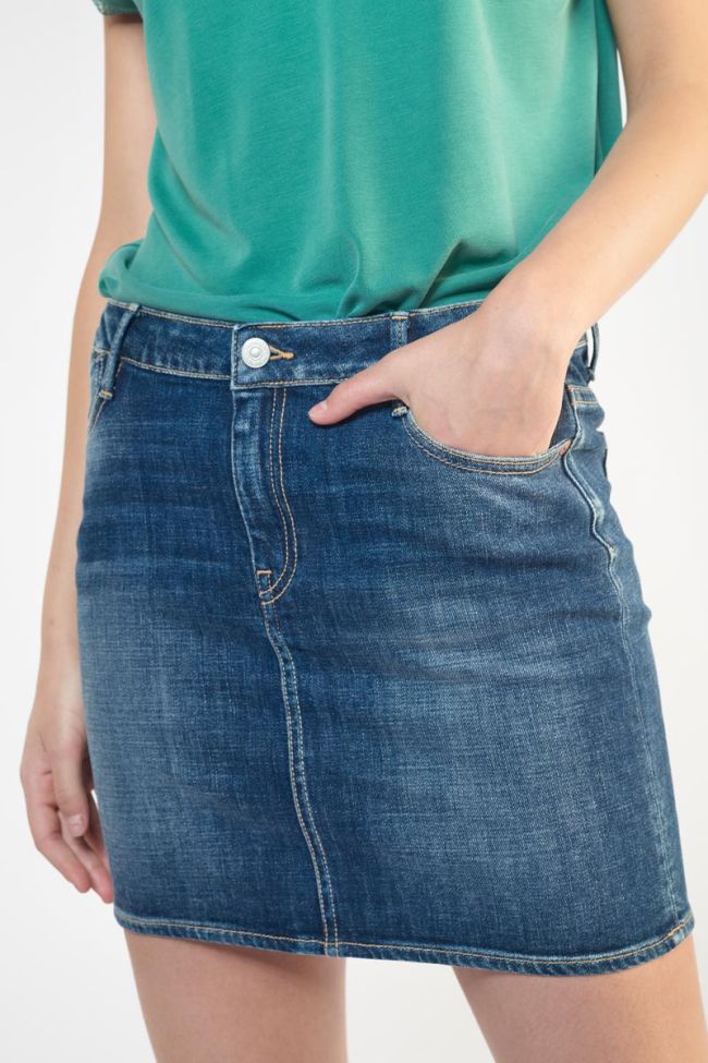 Blue denim Talca skirt