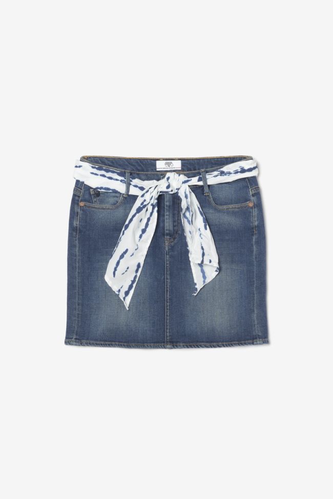 Blue denim Talca skirt