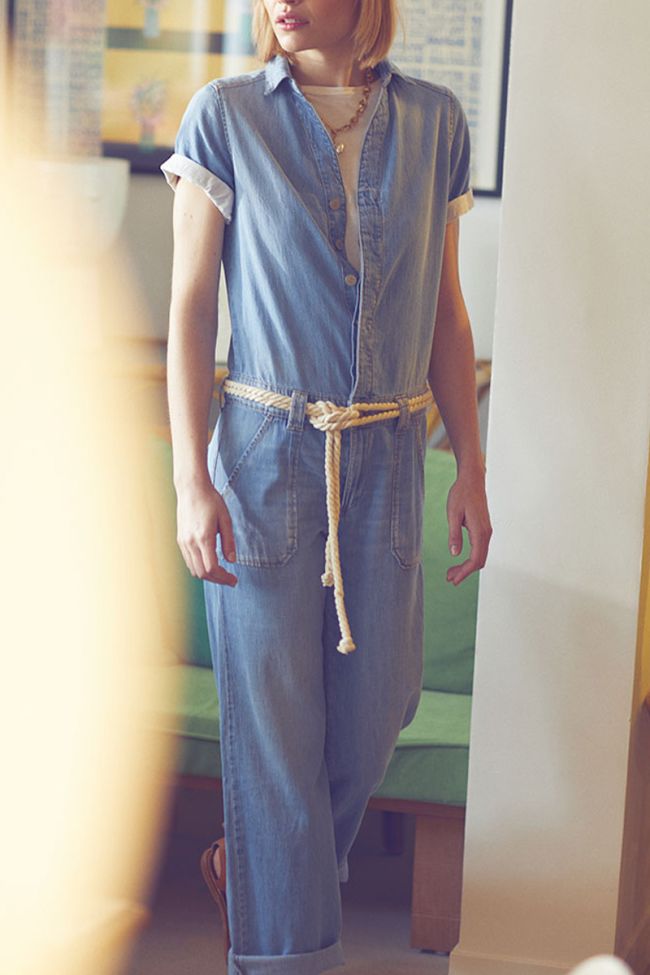 Light blue denim Wagga jumpsuit