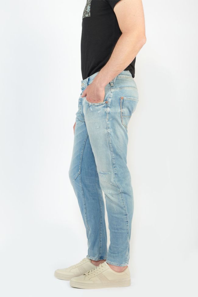 Jeans 900/03 tapered twisted Alost destroy blue N°5