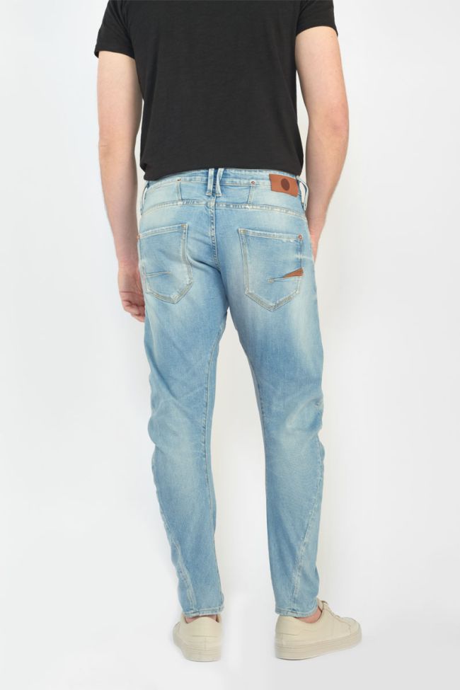 Jeans 900/03 tapered twisted Alost destroy blue N°5