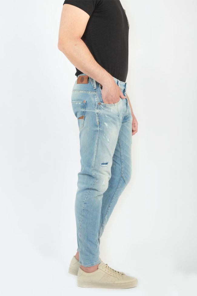Jeans 900/03 tapered twisted Alost destroy blue N°5