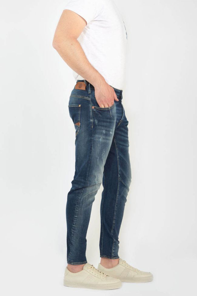 Jeans 900/03 tapered twisted Alost destroy blue N°2