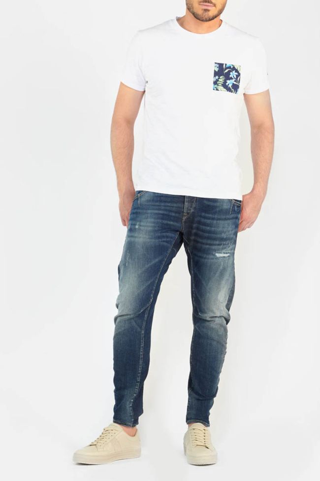 Jeans 900/03 tapered twisted Alost destroy blue N°2