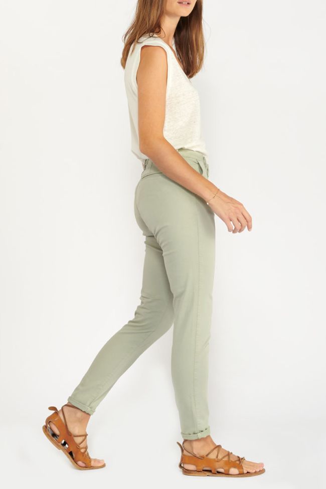 Almond green Dyli trousers