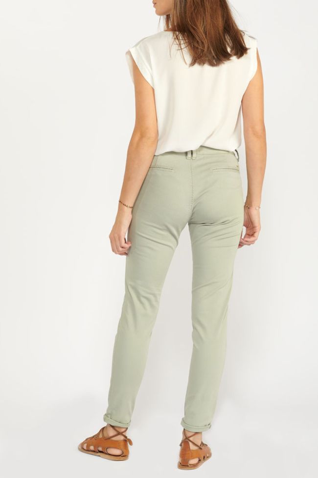 Almond green Dyli trousers