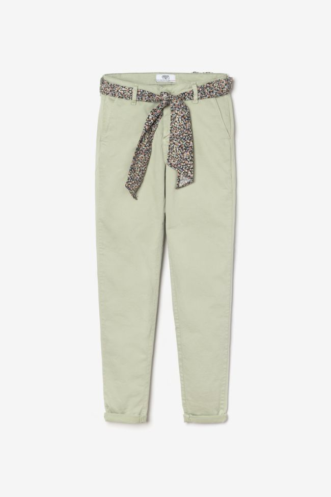 Almond green Dyli trousers