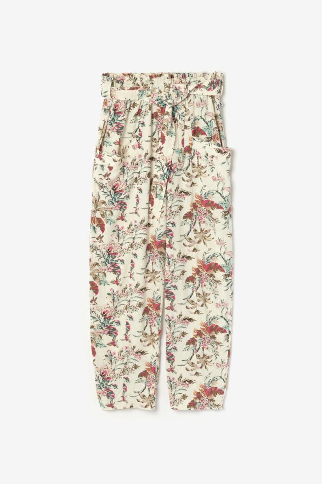 Tropical print Merida trousers