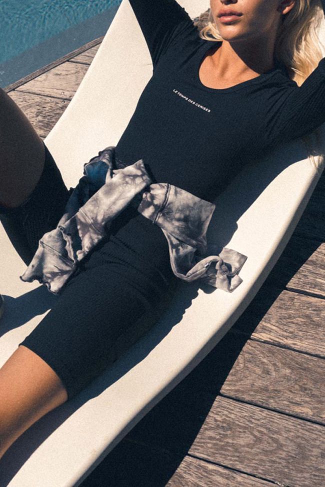 Black Ribgi cycling shorts