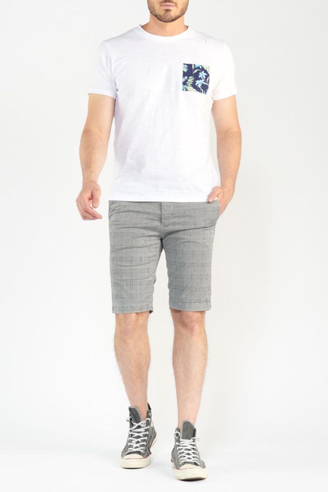 Grey checked Askim Bermuda shorts