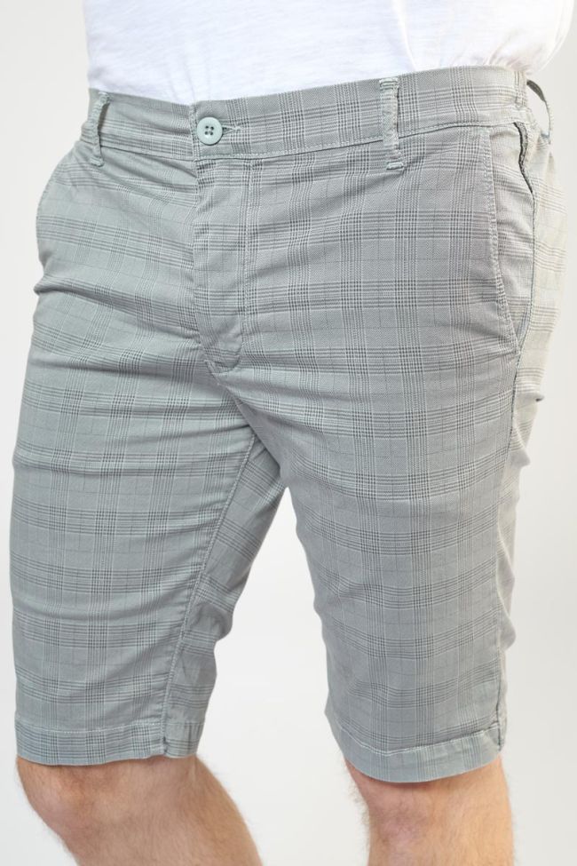 Grey checked Askim Bermuda shorts
