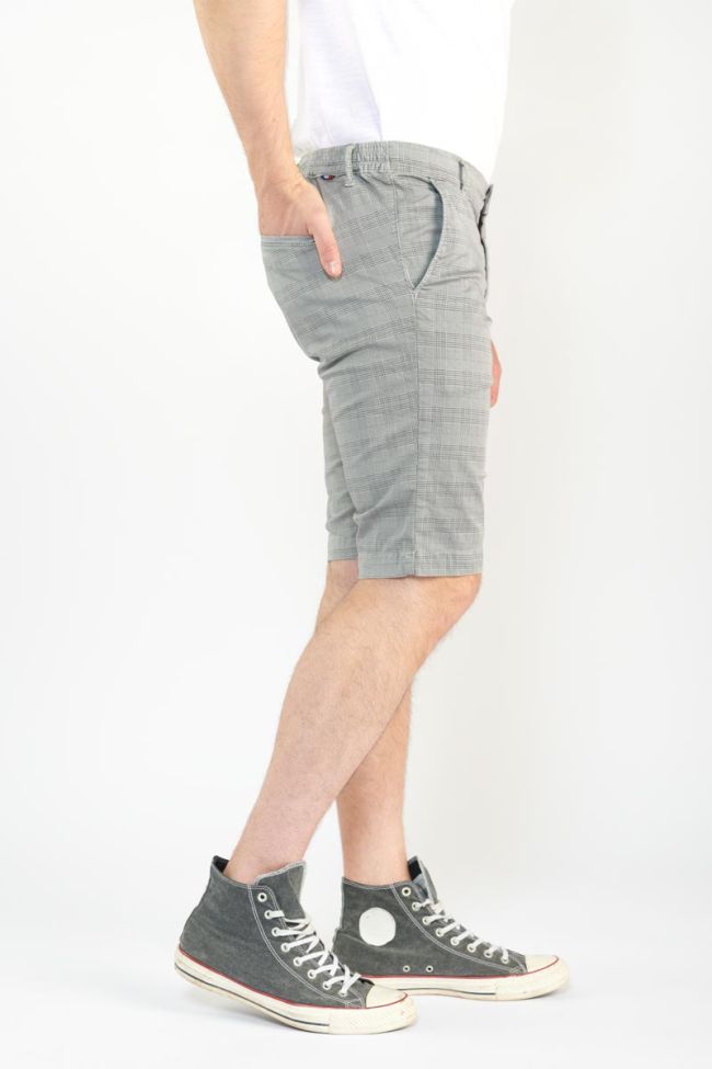 Grey checked Askim Bermuda shorts