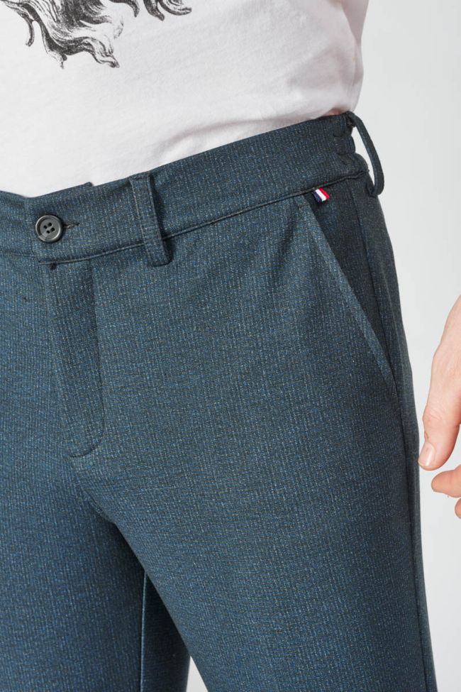 Navy blue marl Bodel trousers