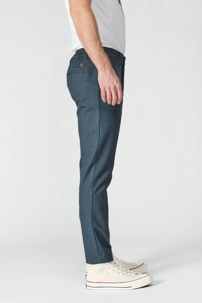 Navy blue marl Bodel trousers