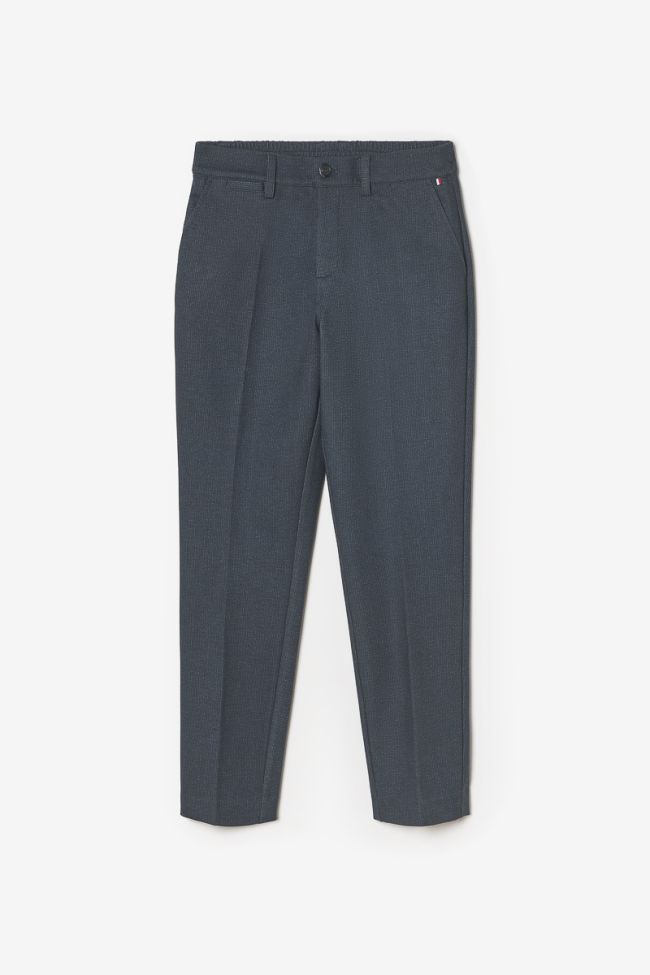 Navy blue marl Bodel trousers