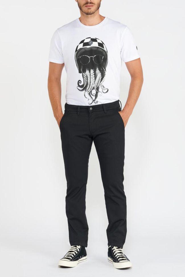 Navy and black striped Risor trousers