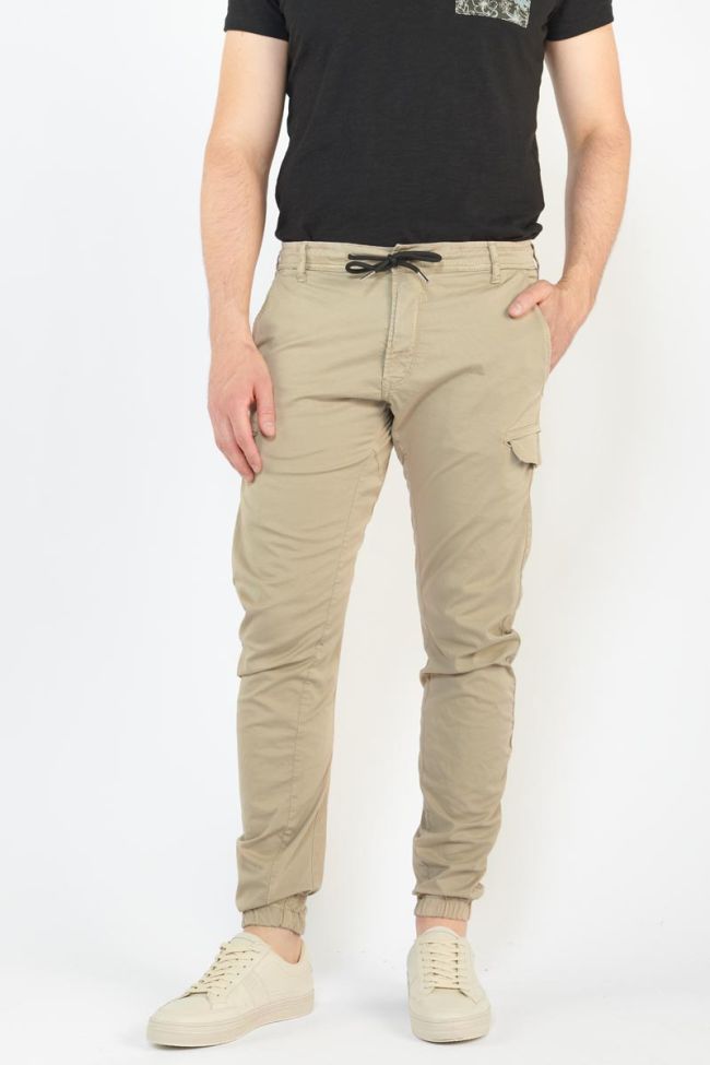 Sand beige Vedje cargo trousers