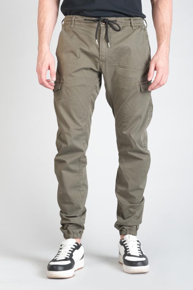 Khaki Vedje cargo trousers