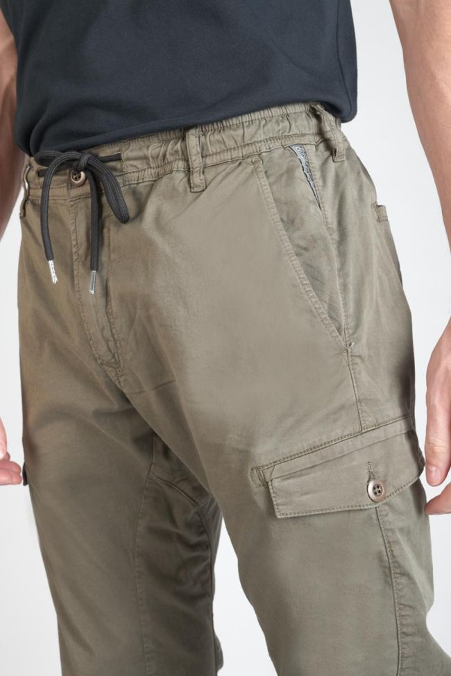 Khaki Vedje cargo trousers