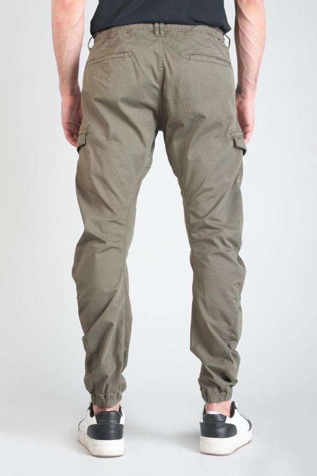 Khaki Vedje cargo trousers