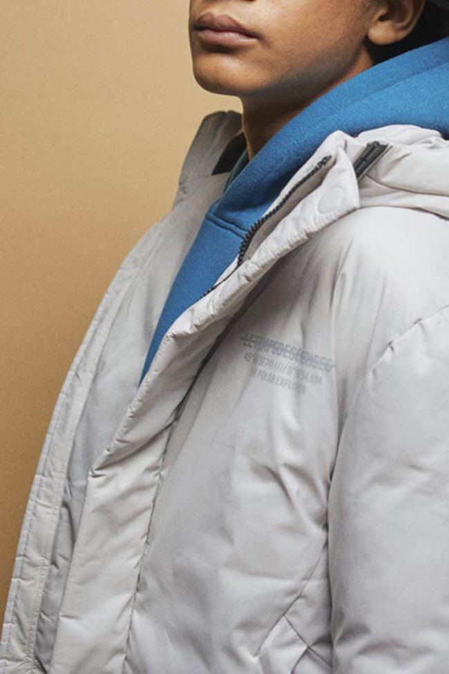 Light grey Explorbo down jacket