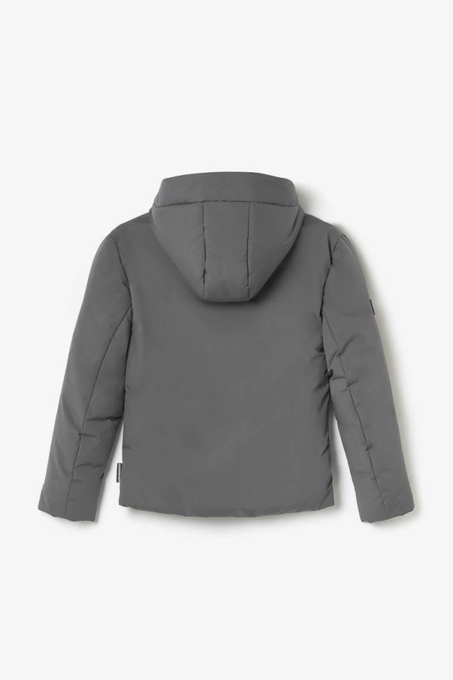 Charcoal grey Explorbo down jacket