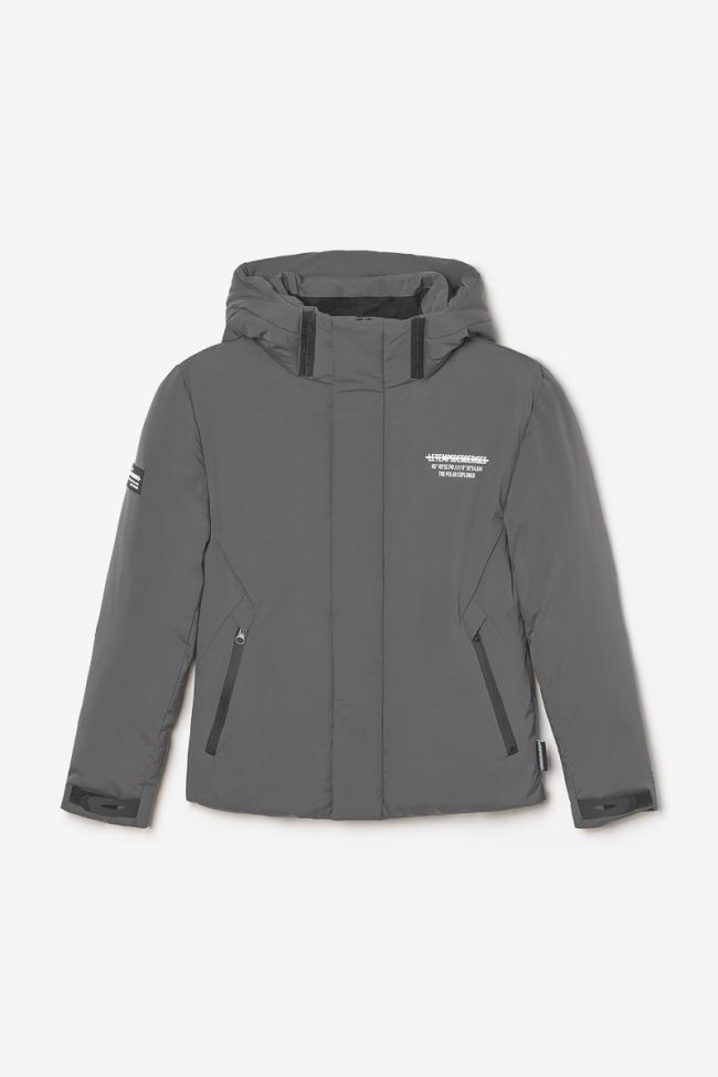 Charcoal grey Explorbo down jacket