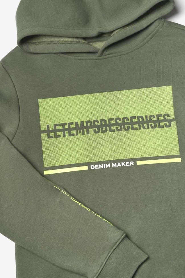 Khaki green Murabo hoodie