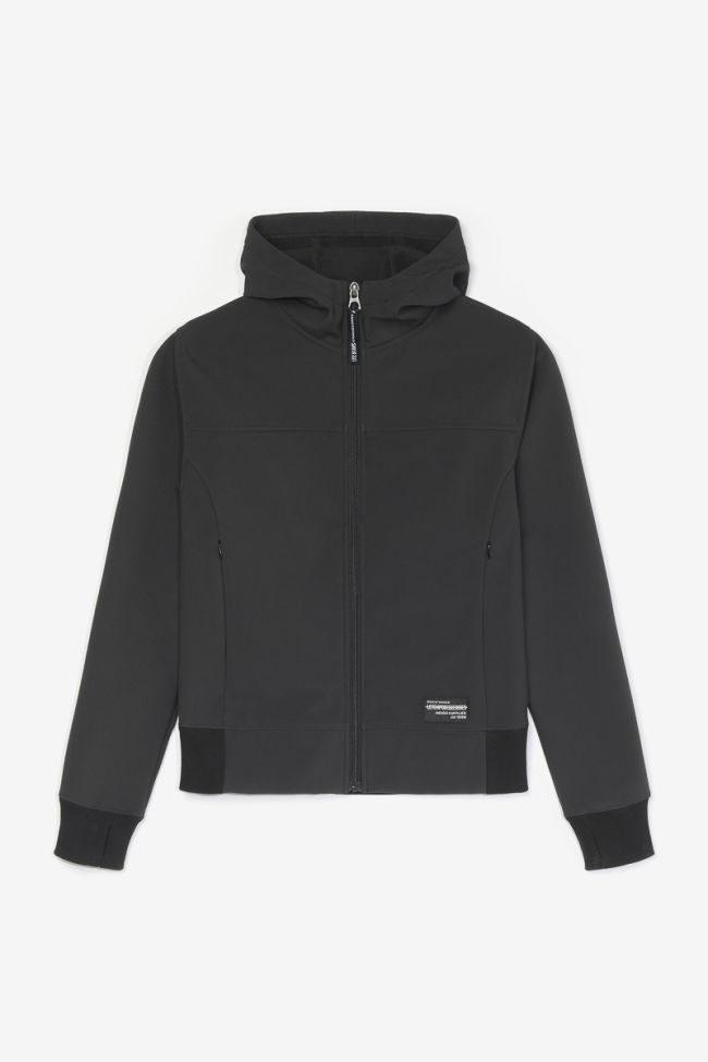 Black Sorayabo hooded jacket