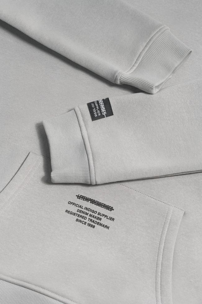 Tanbo light grey hoodie