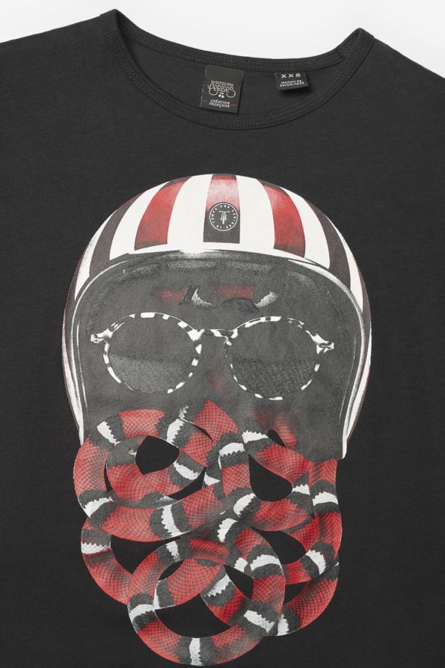 Printed black Velkbo t-shirt