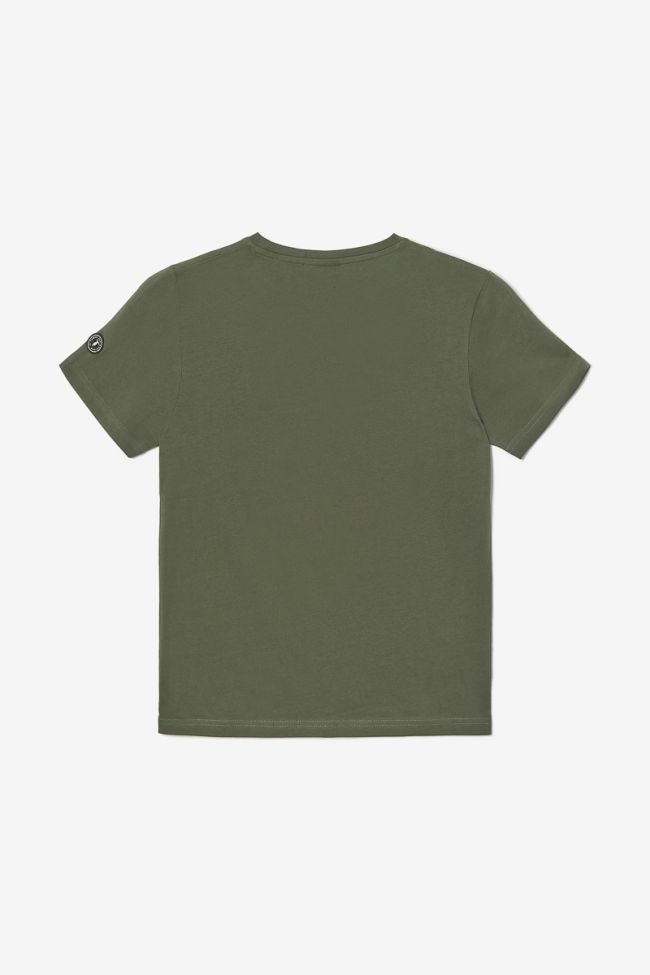 Khaki printed Wukobo t-shirt