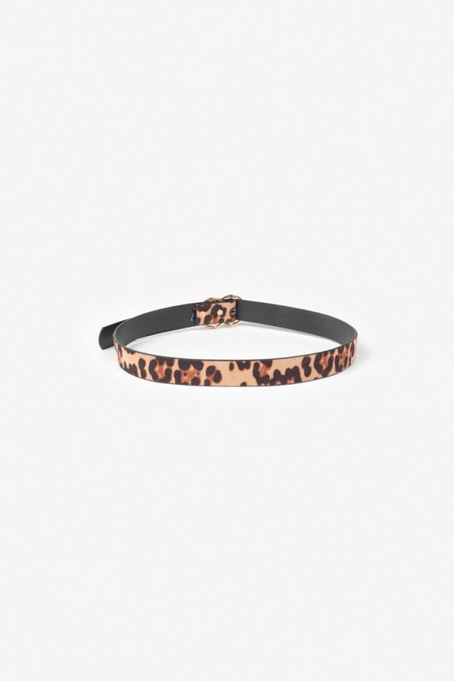 Leopard print Leop belt