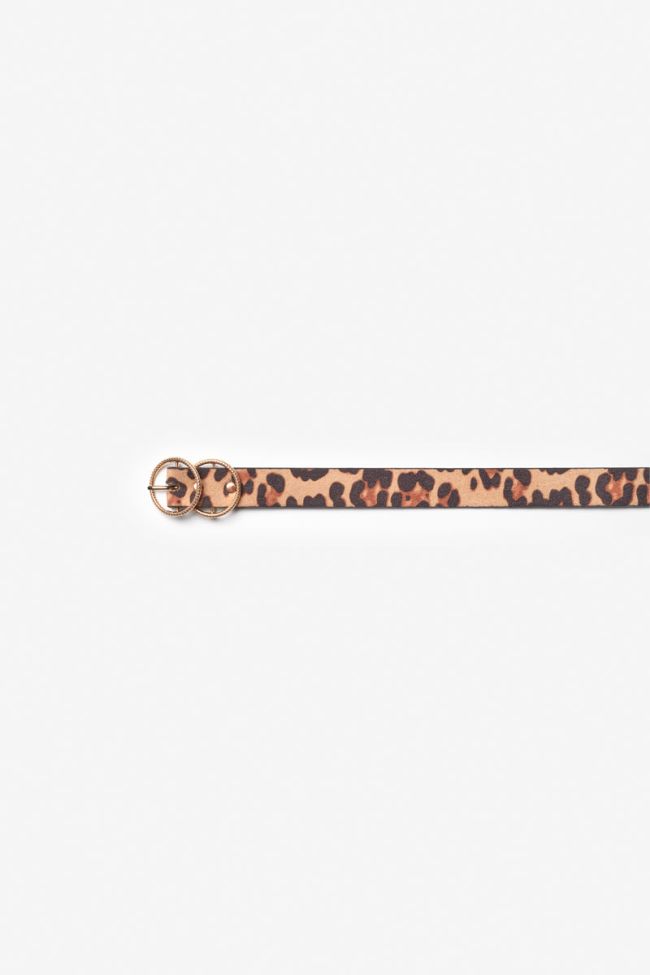 Leopard print Leop belt