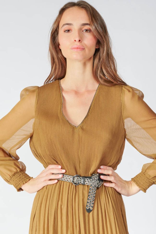 Black leather Saona belt