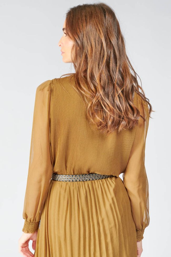 Black leather Saona belt