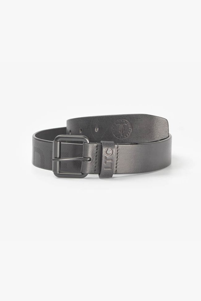 Black leather Birol belt