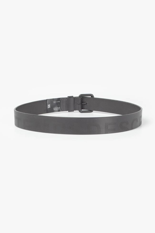 Black leather Birol belt