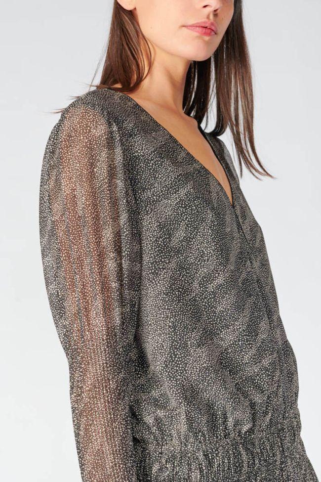 Animal print Bereni maxi dress