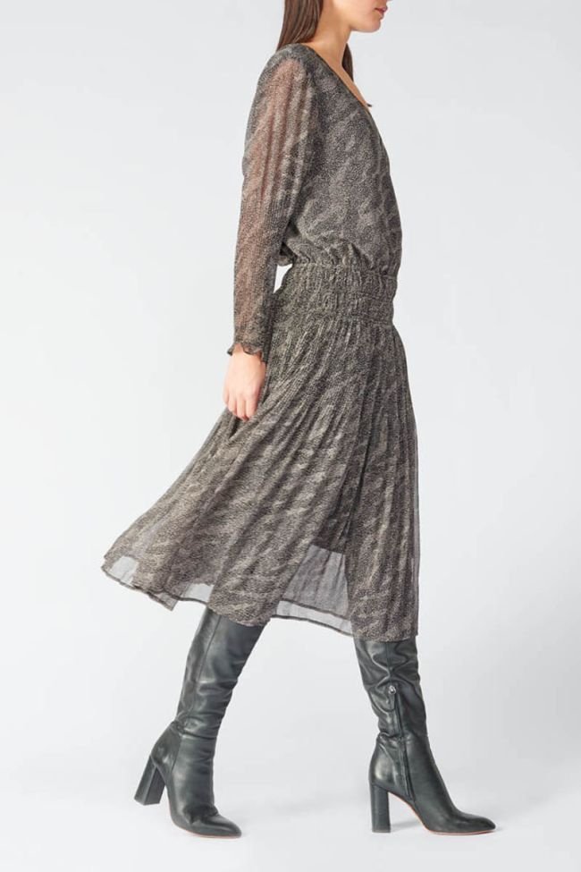 Animal print Bereni maxi dress